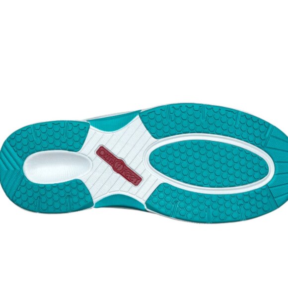 Orthofeet Women's Coral Sneakers Turquoise - Picture 4 of 6